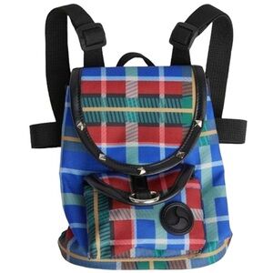 NWT Youly Plaid Dog Backpack L/XL